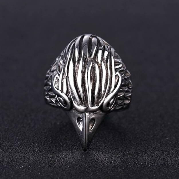 EAGLE HEAD - Titanium Steel Ring for Men - Image 5