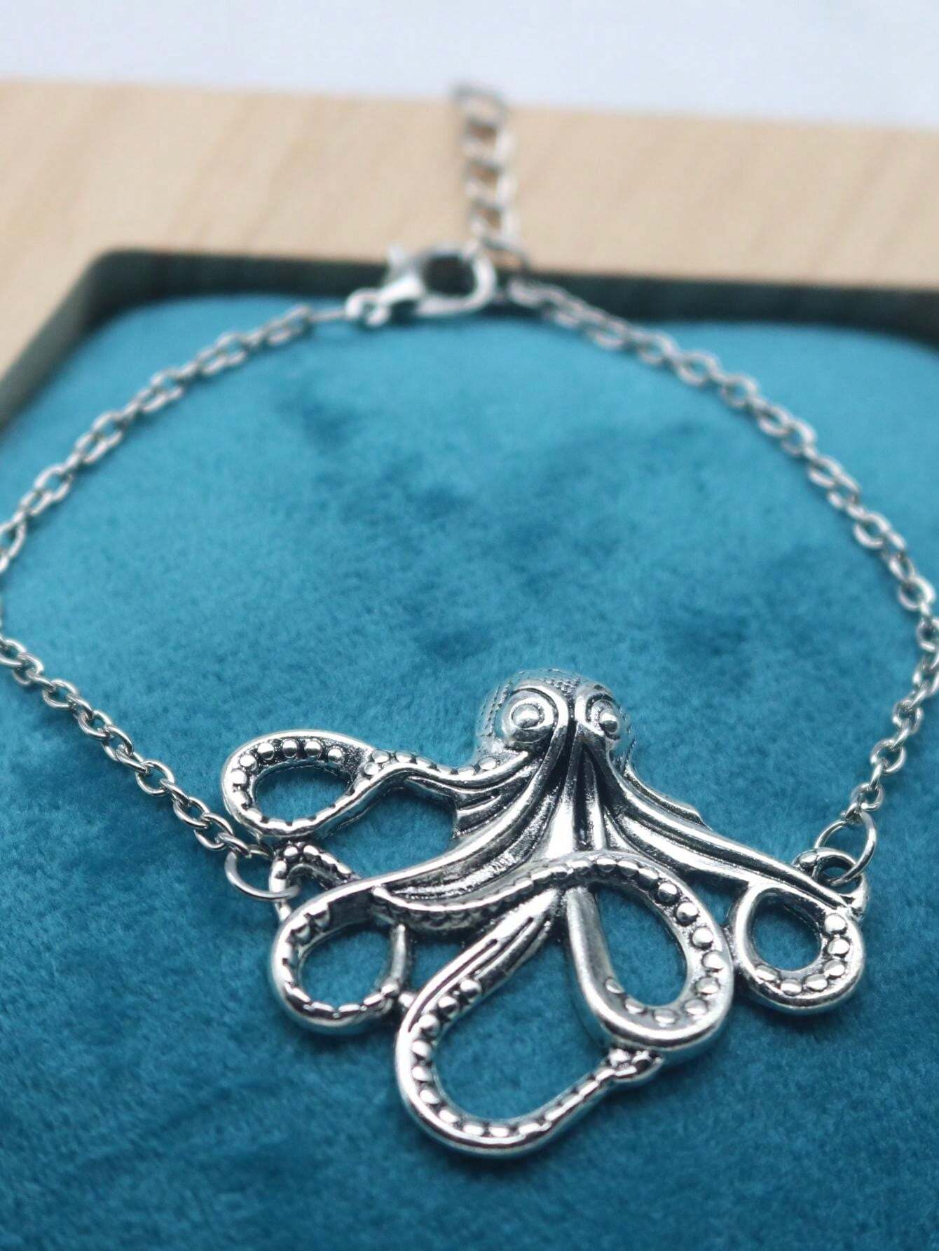 OCTOBAND - Alloy link chain Bracelet 8inch for Men and Boys - Image 5