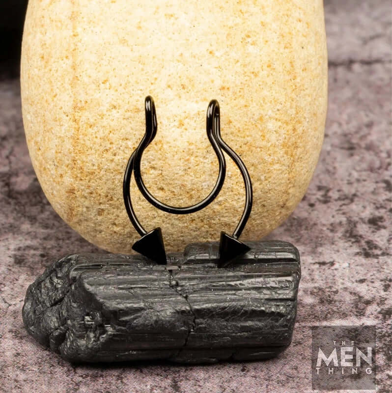 TWIN DART - Non-Piercing & Stylish Nose Ring Made from Pure Stainless Steel for Men and Boys (1 Pcs) - Image 3