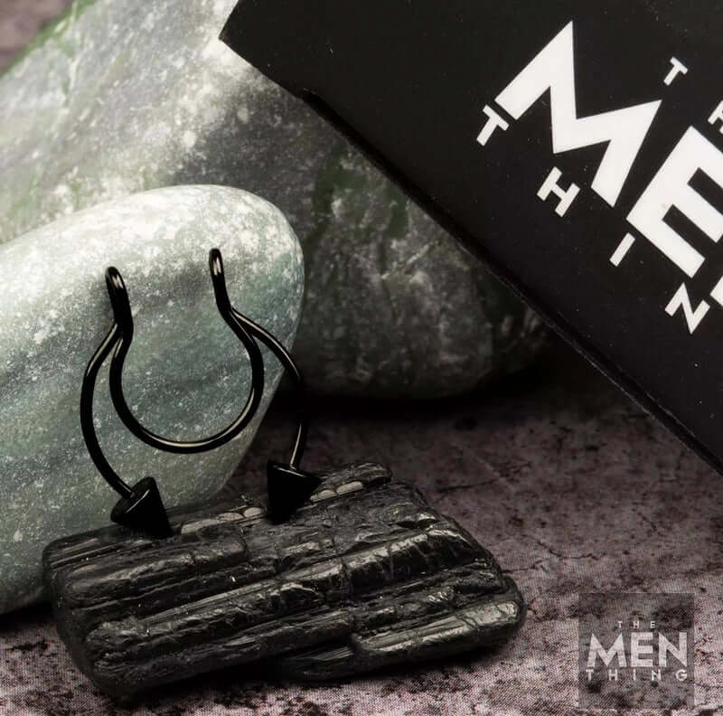 TWIN DART - Non-Piercing & Stylish Nose Ring Made from Pure Stainless Steel for Men and Boys (1 Pcs) - Image 4