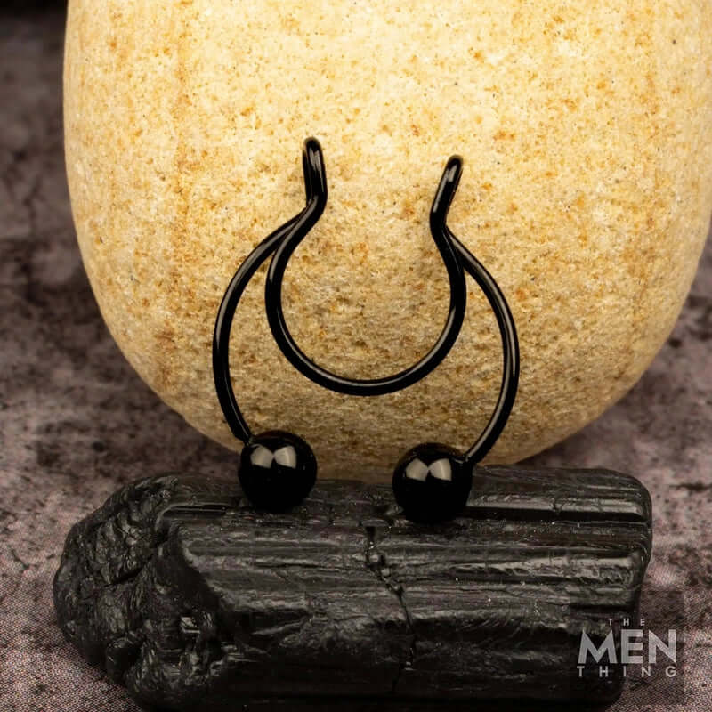 SPARTA MAN - Non Piercing Nose Pin – Pure Stainless Steel for Men and Boys (1 Pcs) - Image 3