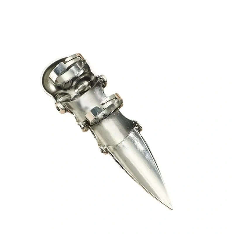 OCTOPOW- Full Finger Adjustable Knuckle Ring - Gothic Octopus King Rules - Image 8